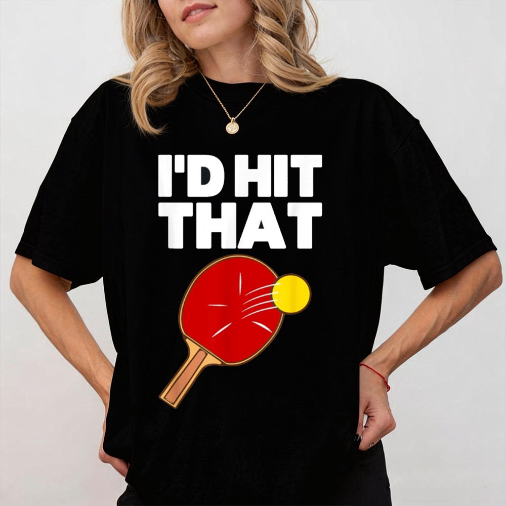 Table Tennis Cartoon - Desain Tenis Meja Keren untuk Pria