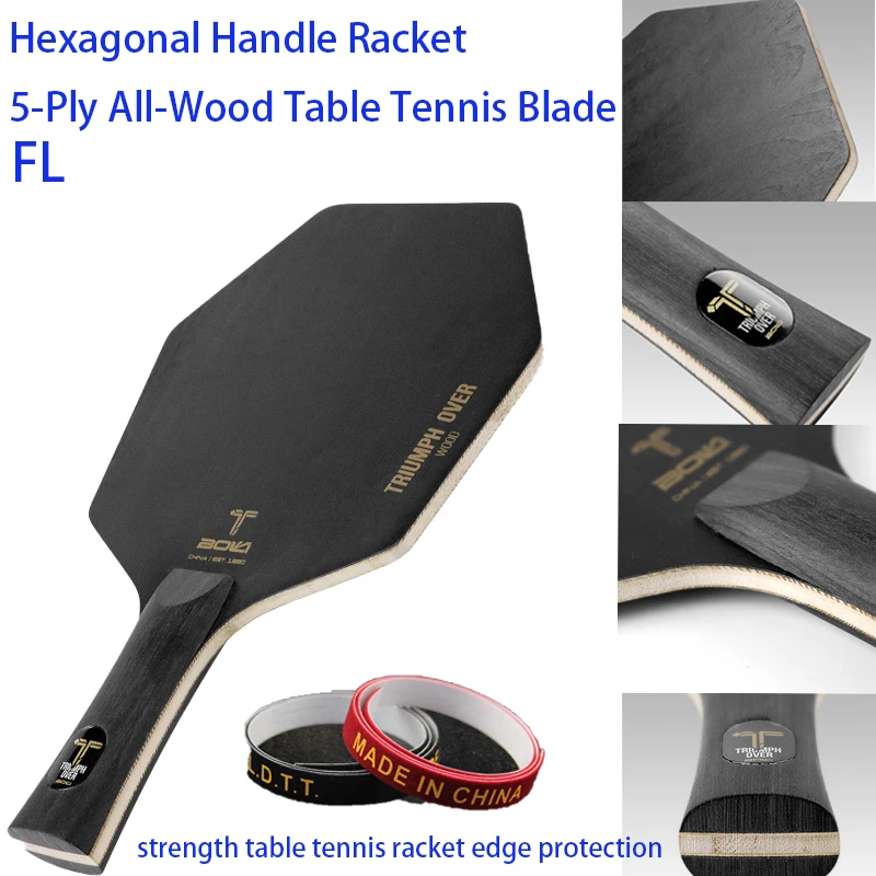 Table Tennis Grip Tape - Raket Tenis Meja Kayu Murni 5