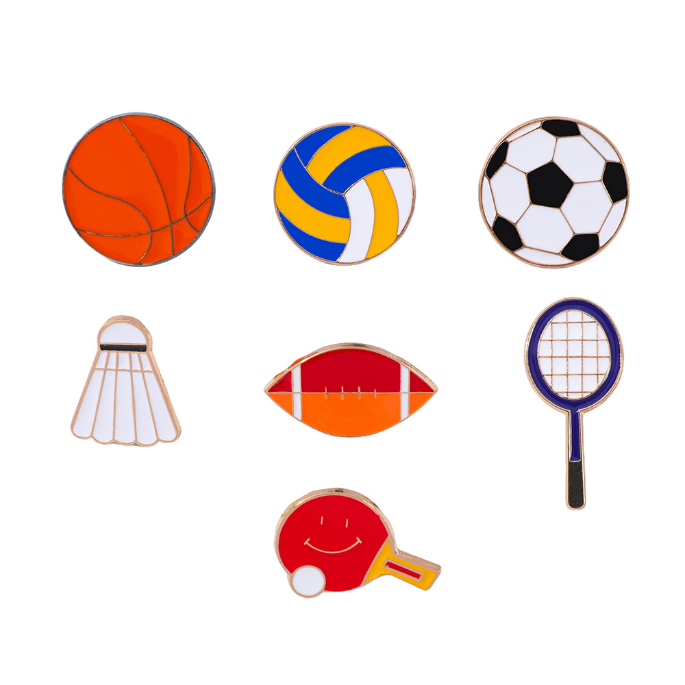 Table Tennis Cartoon - 1 Set Kartun Sepak Bola Basket