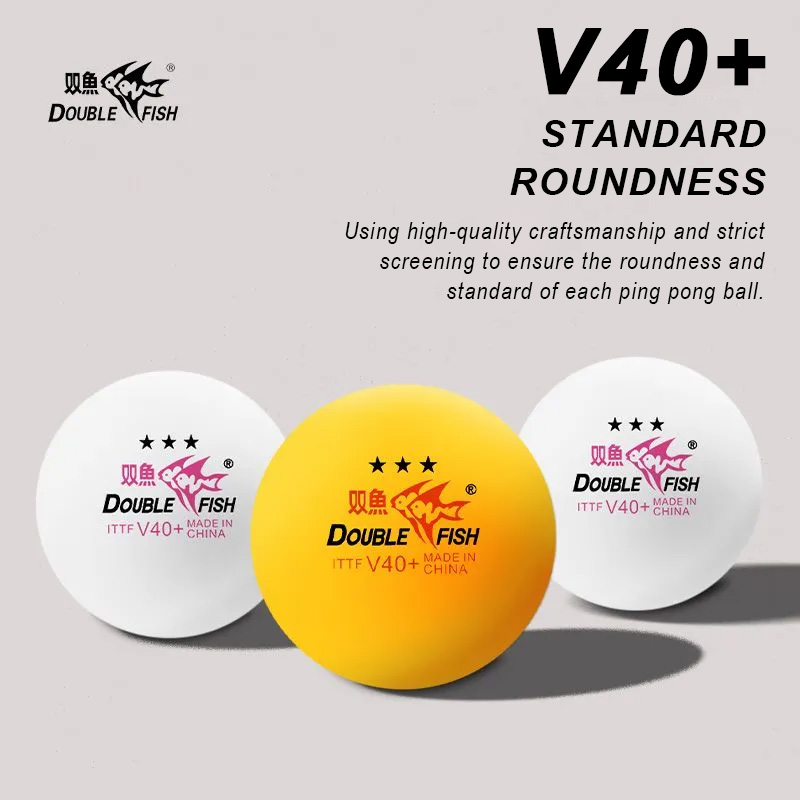 Table Tennis Hong Kong - DOUBLE FISH 3 Bintang V40 +