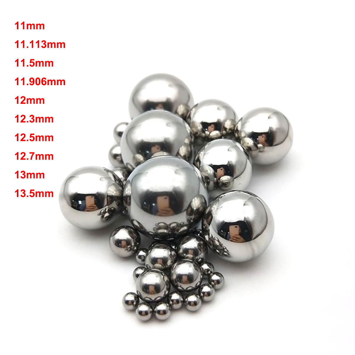 Table Tennis 11 - 11/11.113/11.5/11.906/12/12.3/12.5/12.7/13/13.5 -18.5mm Bola Bantalan Presisi Tinggi