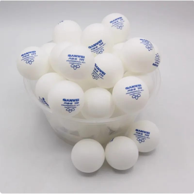 50 100 Buah Sanwei Bola Tenis  - Table Tennis Hong Kong ulasan dan harga