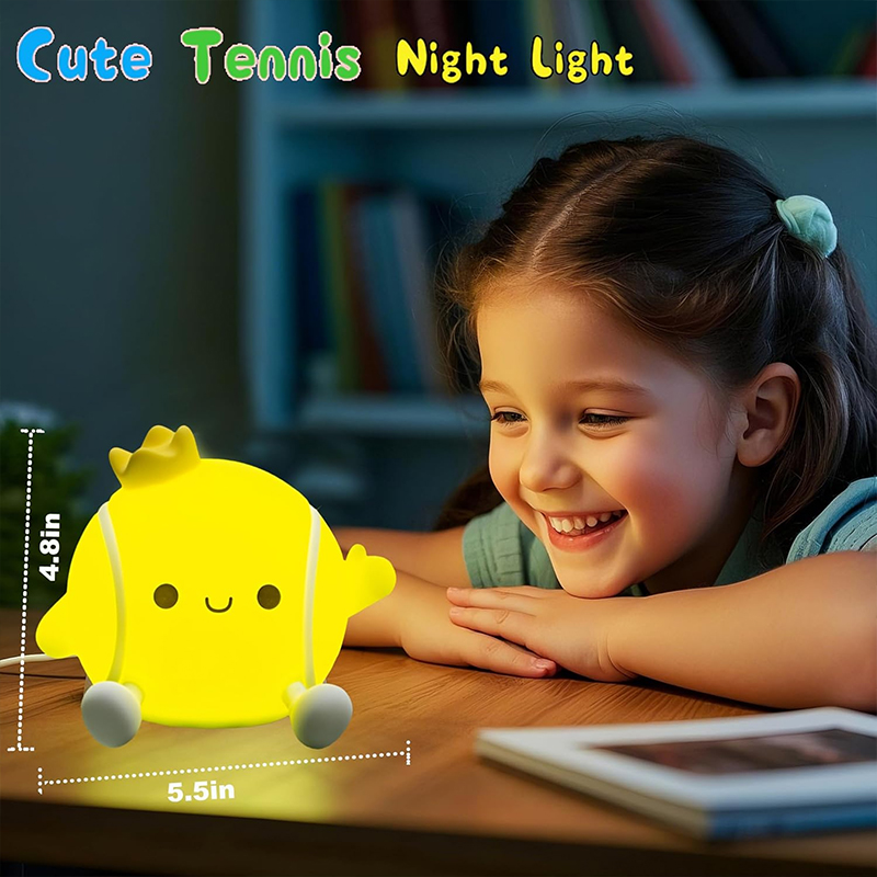 Lampu Tidur Silikon Bentuk Bol - Table Tennis Touch ulasan dan harga