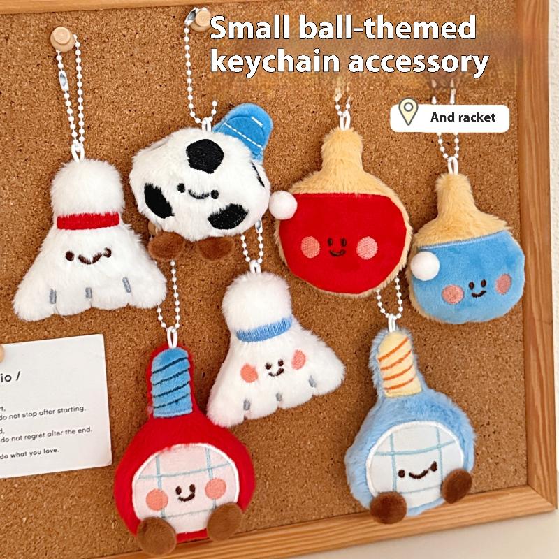 Boneka Gantungan Kunci Dekoras - Table Tennis Cartoon ulasan dan harga