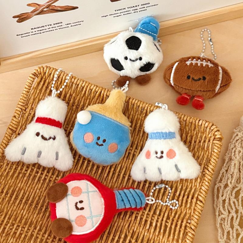 Boneka Gantungan Kunci Dekoras - Table Tennis Cartoon ulasan dan harga