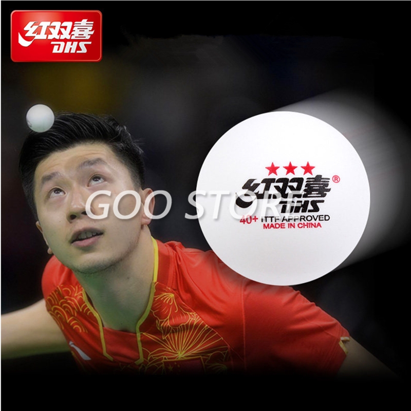 DHS bintang 3 D40 + bola tenis - Table Tennis Hong Kong ulasan dan harga