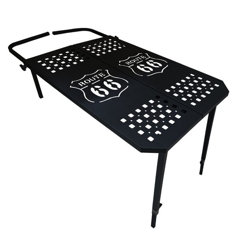 Meja lipat untuk berkemah di l - Table Tennis Zone ulasan dan harga
