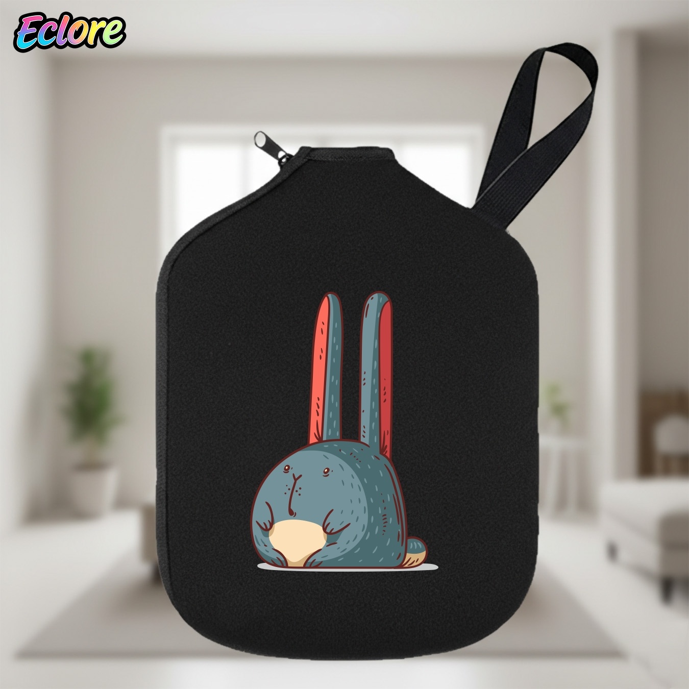 Tas Raket Pickleball Kelinci L - Table Tennis Cartoon ulasan dan harga