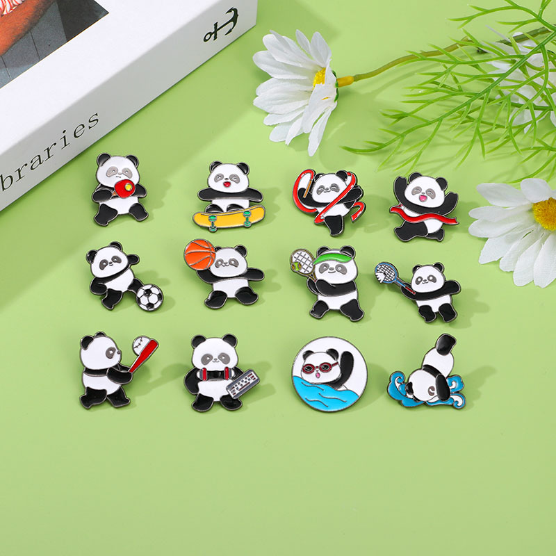 Bros Enamel tema olahraga kart - Table Tennis Cartoon ulasan dan harga