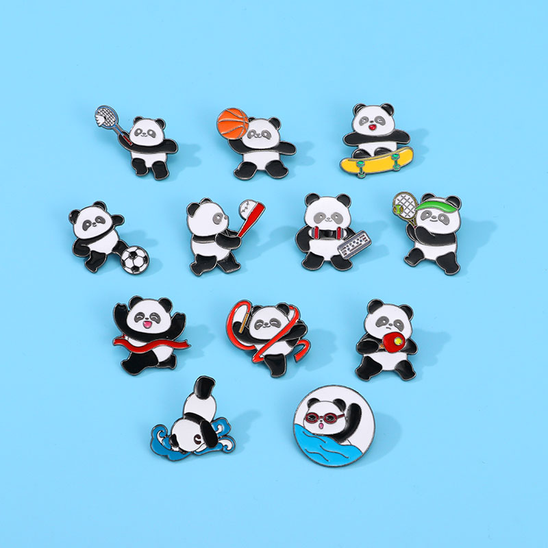 Bros Enamel tema olahraga kart - Table Tennis Cartoon ulasan dan harga