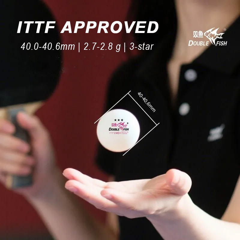 DOUBLE FISH 3 Bintang V40 + 30 - Table Tennis Hong Kong ulasan dan harga