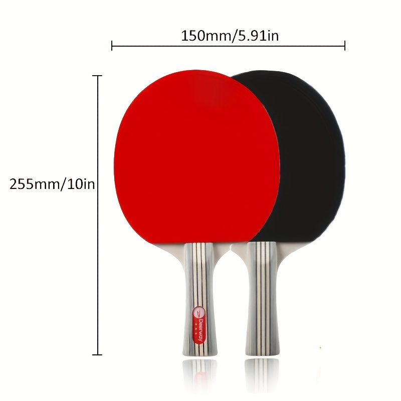 2 Set Raket Tenis Meja Profesi - Table Tennis Grip Tape ulasan dan harga