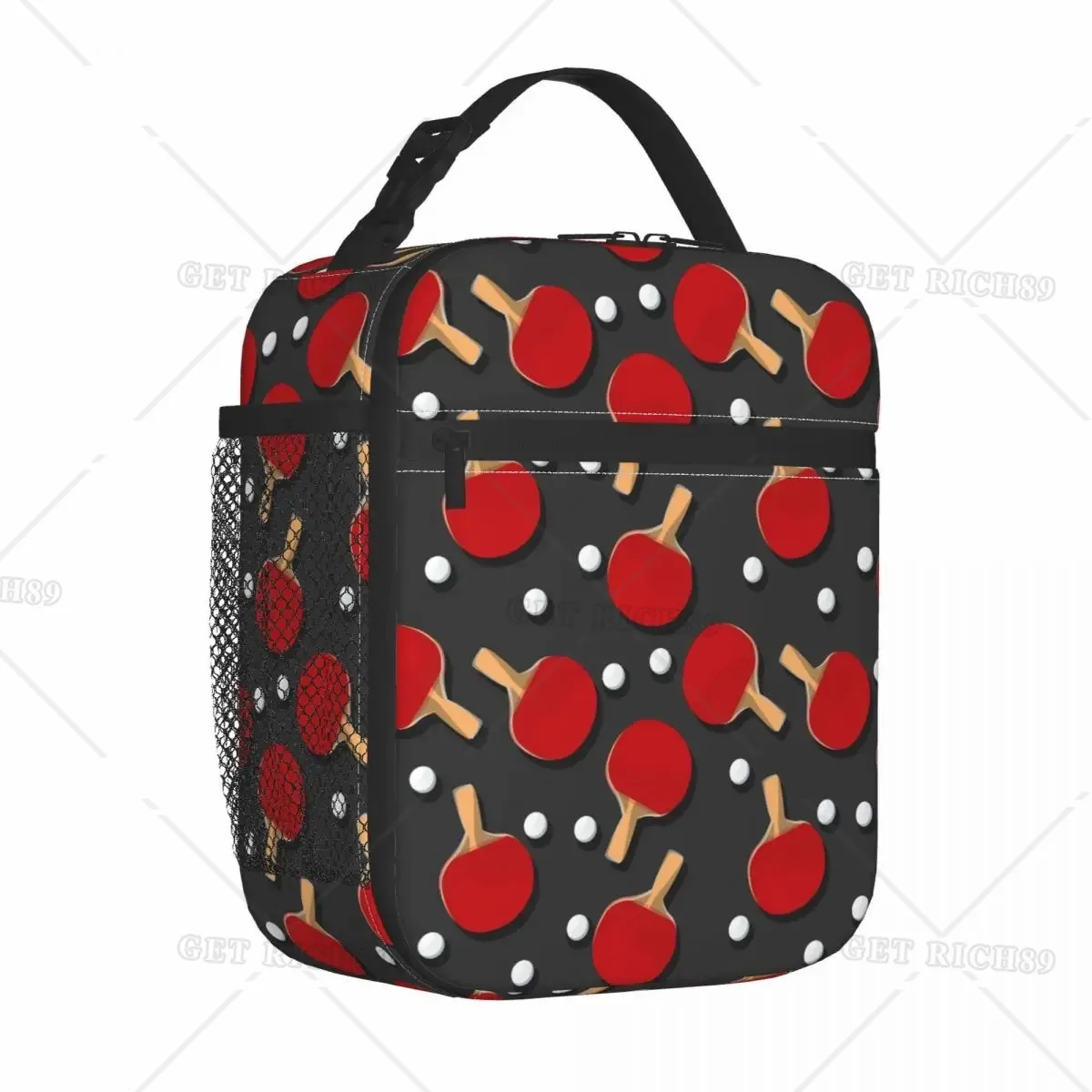 Tas Makan Siang Terinsulasi un - Table Tennis Cartoon ulasan dan harga