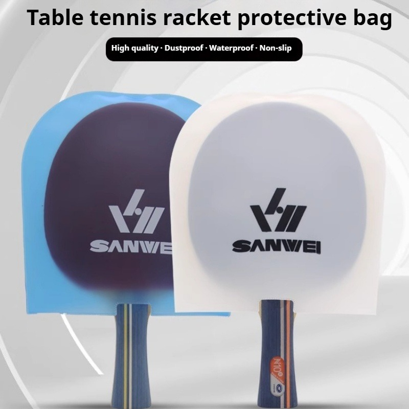 2 Buah Penutup Raket Tenis Mej - Table Tennis Hong Kong ulasan dan harga